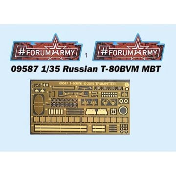 1/35 Russian T-80BBVM MBT