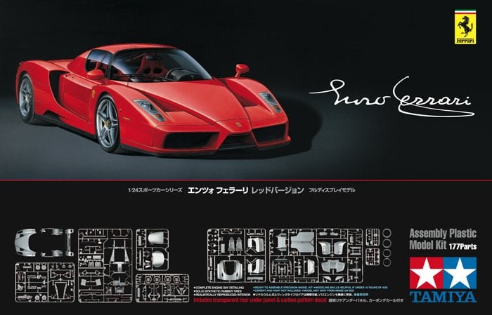 1/24 Enzo Ferrari Rossa Corsa
