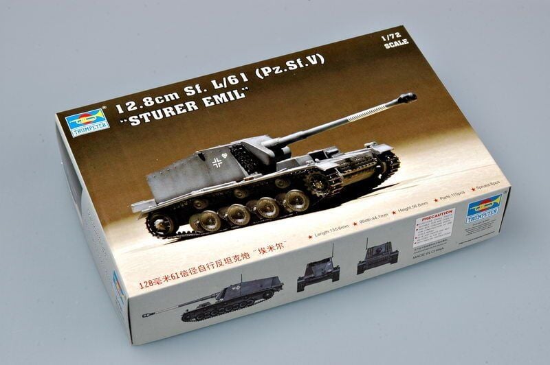 1/72 128mm Sf.L/61 Pz.Sf.V Sturet Emil