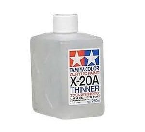 X20A Akrilik tiner, 250ml.