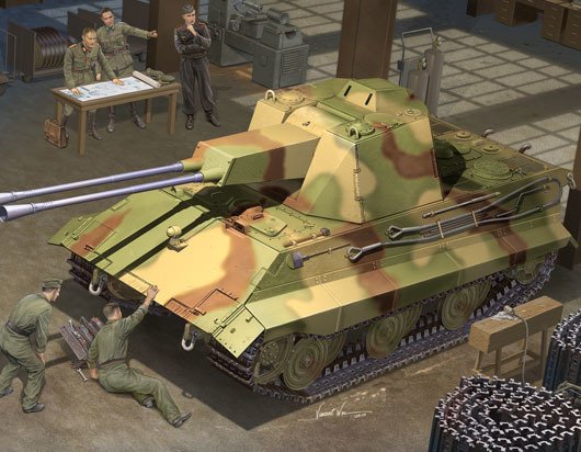 1/35 German E-50 Flakpanzer