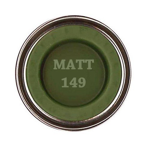 149 Dark Green Matt - 14ml Enamel Paint