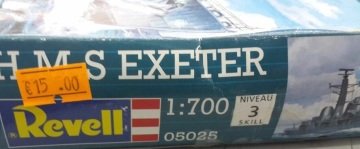 1:700 HMS EXETER