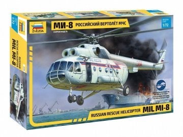 1/72 MIL MI-8 Rescue Helicopter