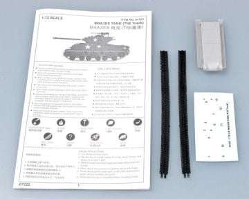 1/72 M4A3E8 Tank (T66 Track)