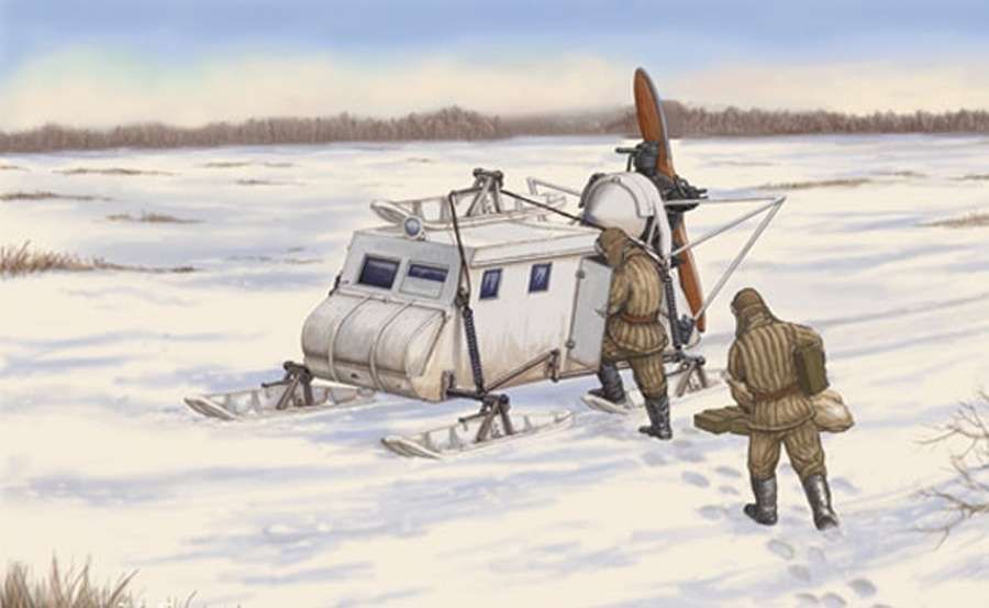 1/35 Soviet NKL-16 Armoured Aerosan