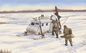1/35 Soviet NKL-16 Armoured Aerosan