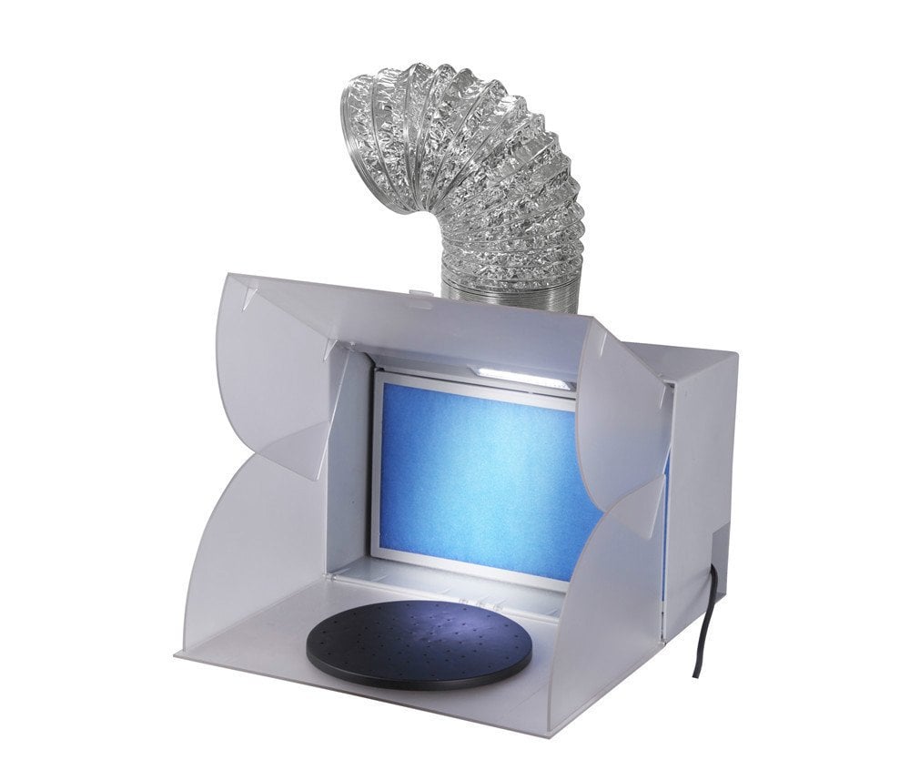 BD-512 Airbrush Boyama Kabini (standı)LED Aydınlatmalı